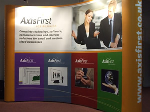 Axis First exhibition stand
