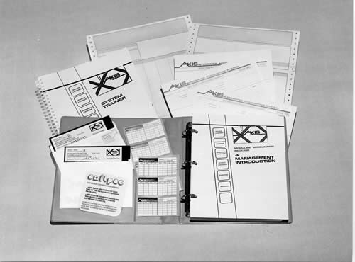 AXIS Modular Accounting Package Software and Documentation Set, 1982