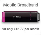 Mobile Broadband for only &pound;12.77 per month