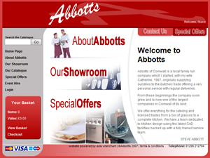 Abbott's Website (screenshot)