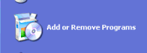 Add or Remove Programs