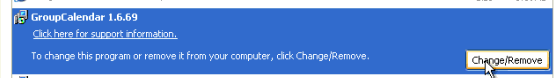 Remove GroupCalendar