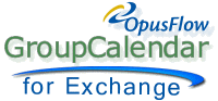 OpusFlow GroupCalendar For Exchange