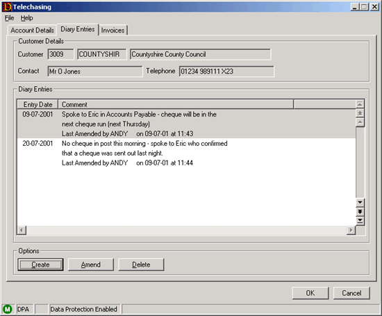 Credit control made easier