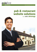 Custom-built websites specifically for pubs and restaurants