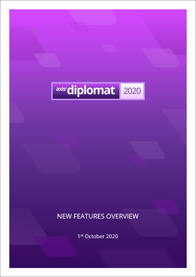 upgrade to axis diplomat 2020
